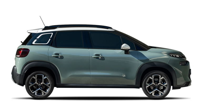 citroen c3 aircross suv 2021 side view